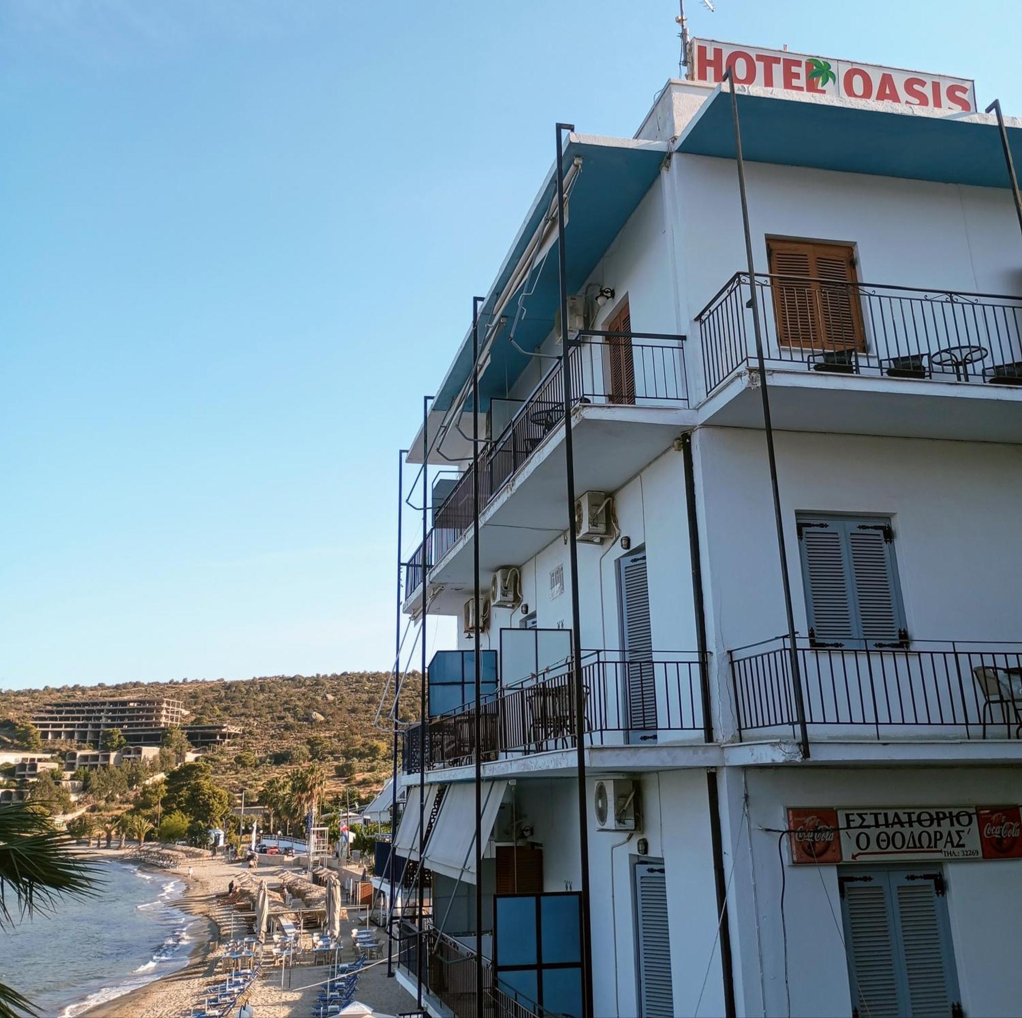 Svetlana&Michalis Oasis Hotel Agia Marina  Exteriör bild